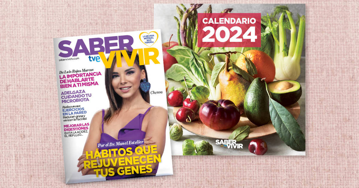 Consigue el fabuloso Calendario 2024 con tu revista Saber Vivir